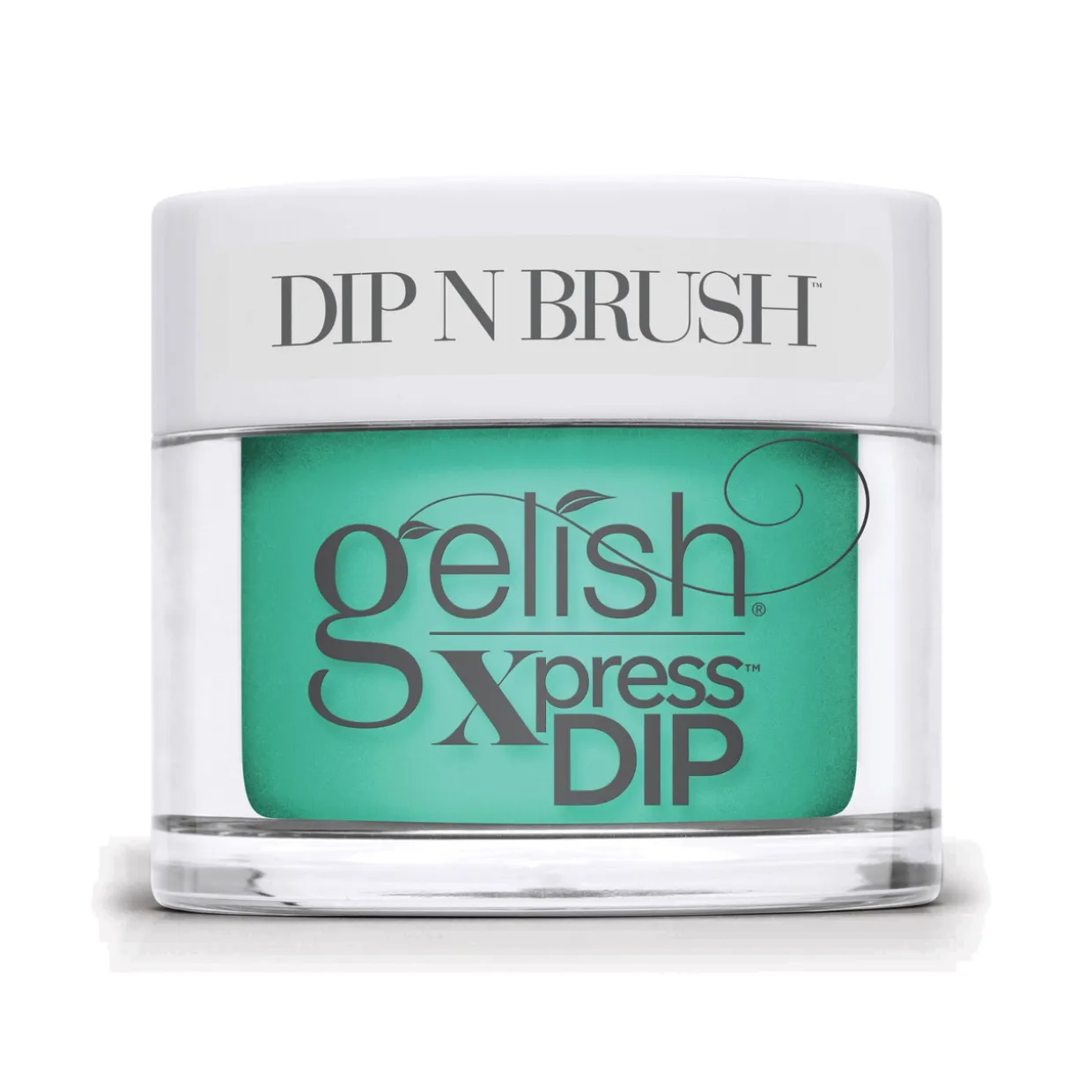 Gelish Xpress Dip "Unwind With Me", Aquamarine Creme, 43g | 1.5 oz - Let's Roll Collection