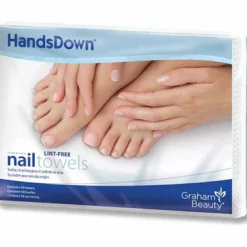 Graham Beauty HandsDown Nail Care Towels 12"x16" 50Ct.