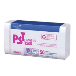 Graham Beauty 16159 Professional Service Towels 50-Count, 2-Ply, 12"x24.5" Towels