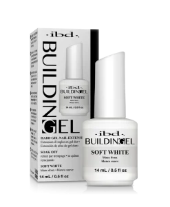 IBD Building Gel Soft White, 0.5 fl oz