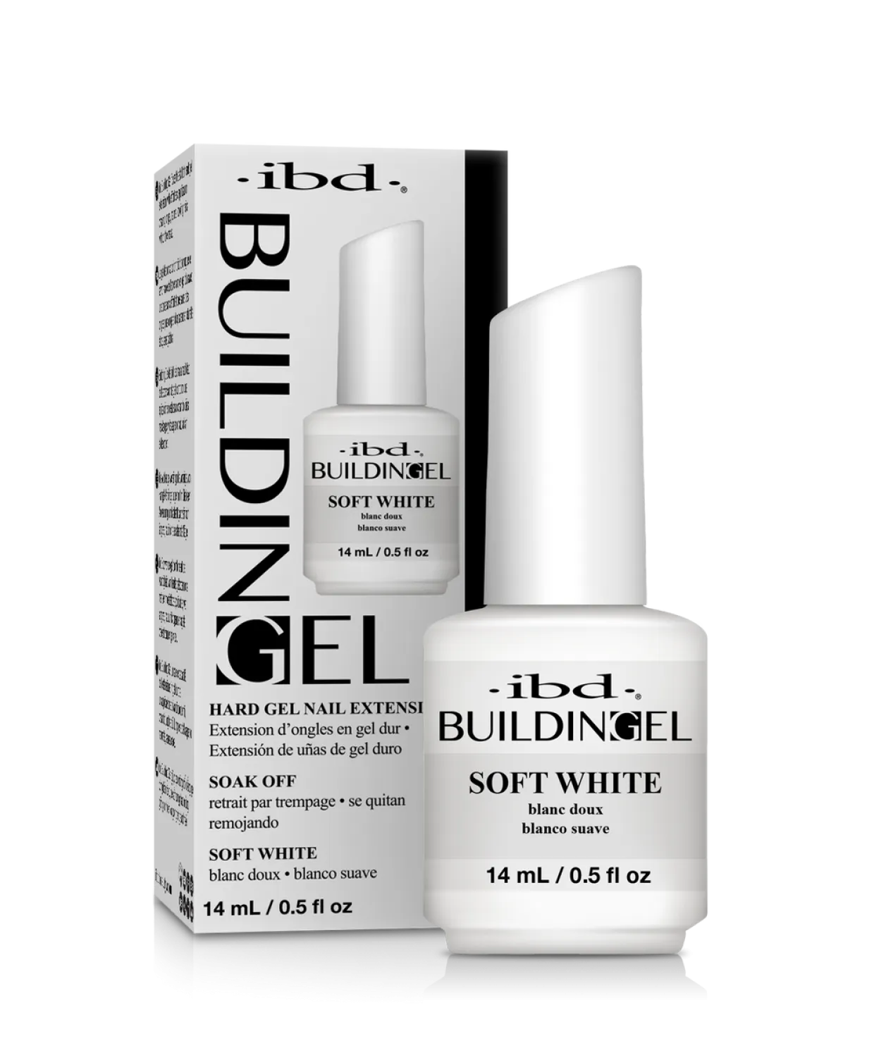 IBD Building Gel Soft White, 0.5 fl oz