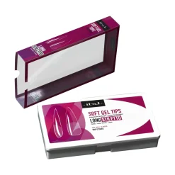 IBD Clear Soft Gel Tips - Long Stiletto, 504 ct.