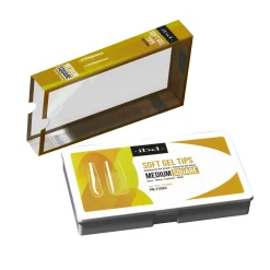 IBD Clear Soft Gel Tips - Medium Square, 504 ct.