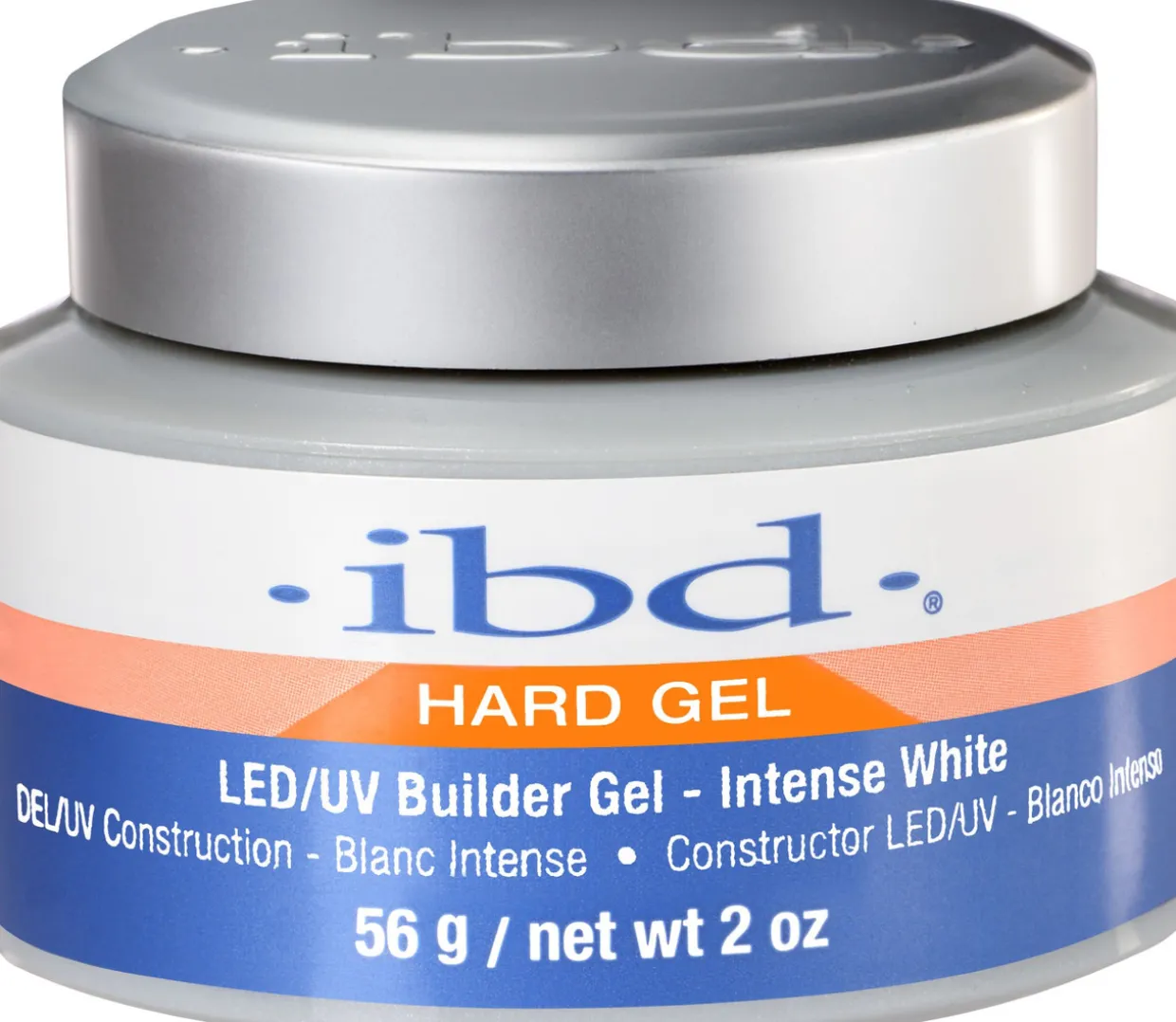 IBD LED/UV Builder Gel, Intense White, 2 oz.