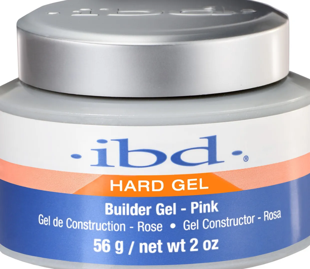 IBD LED/UV Builder Gel, Pink II, 2 oz.