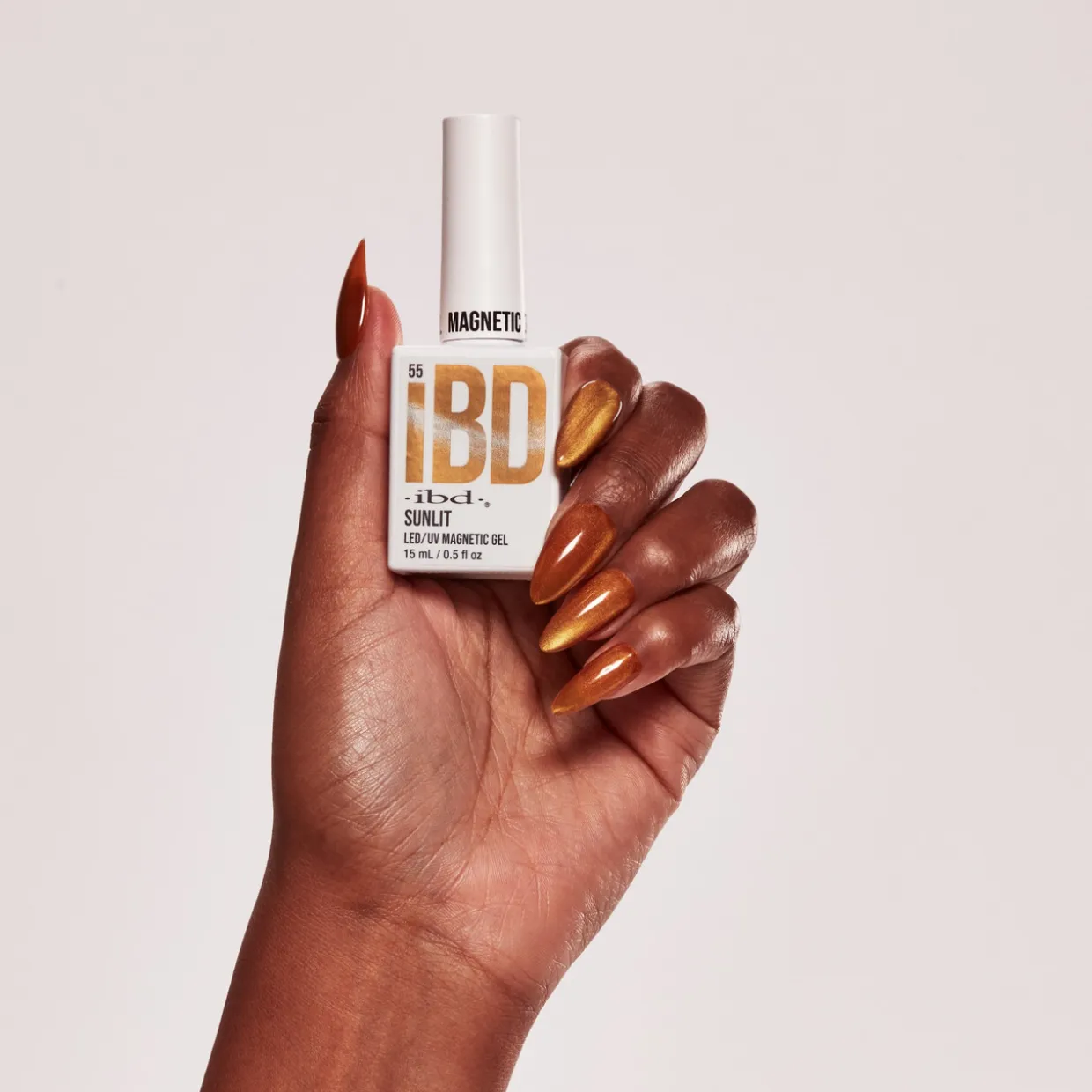 IBD Magnetic Gel Polish, Sunlit, .5 fl. Oz.