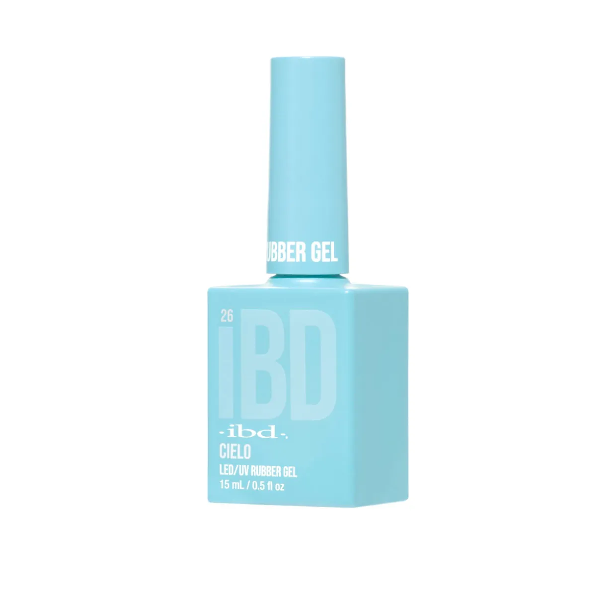 IBD Rubber Gel, Cielo, .5 fl. Oz.