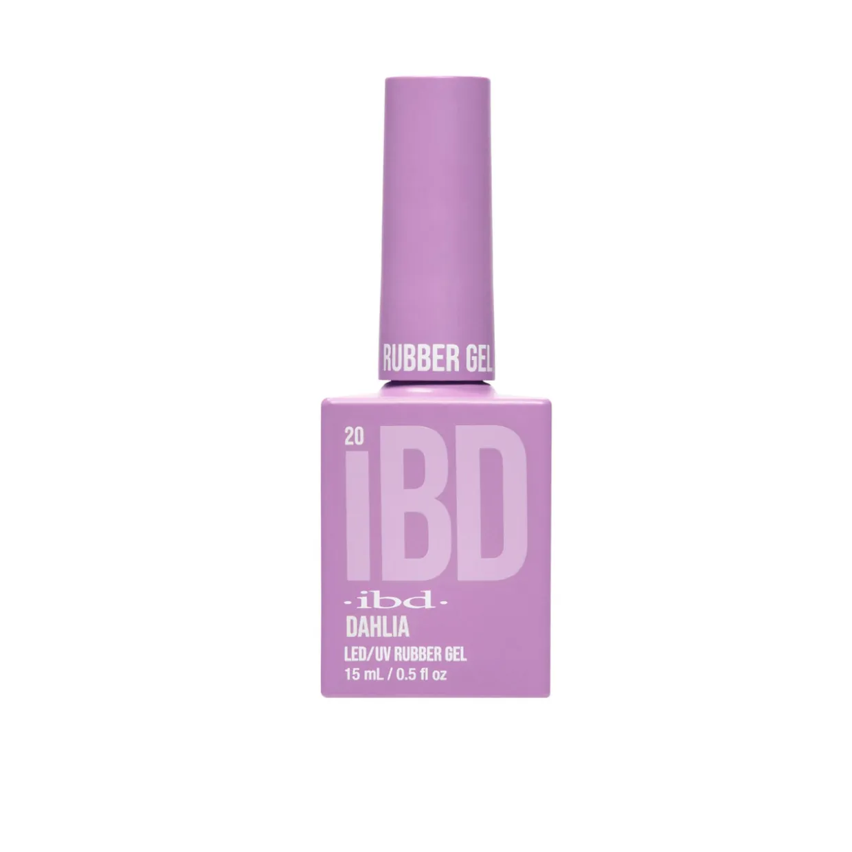 IBD Rubber Gel, Dahlia, .5 fl. Oz.