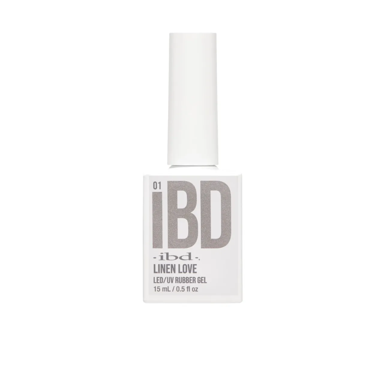IBD Rubber Gel, Linen Love, .5 fl. Oz.