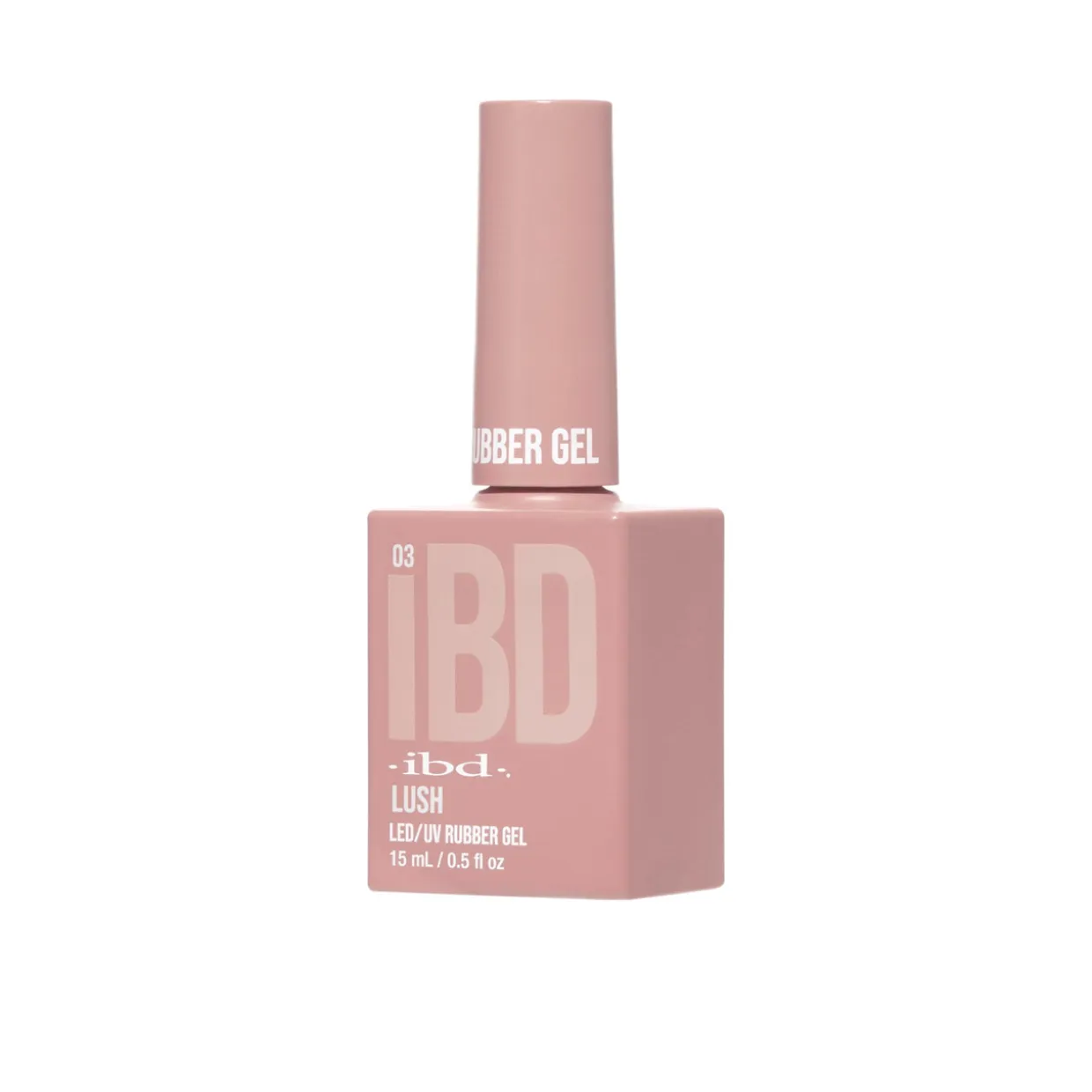 IBD Rubber Gel, Lush, .5 fl. Oz.
