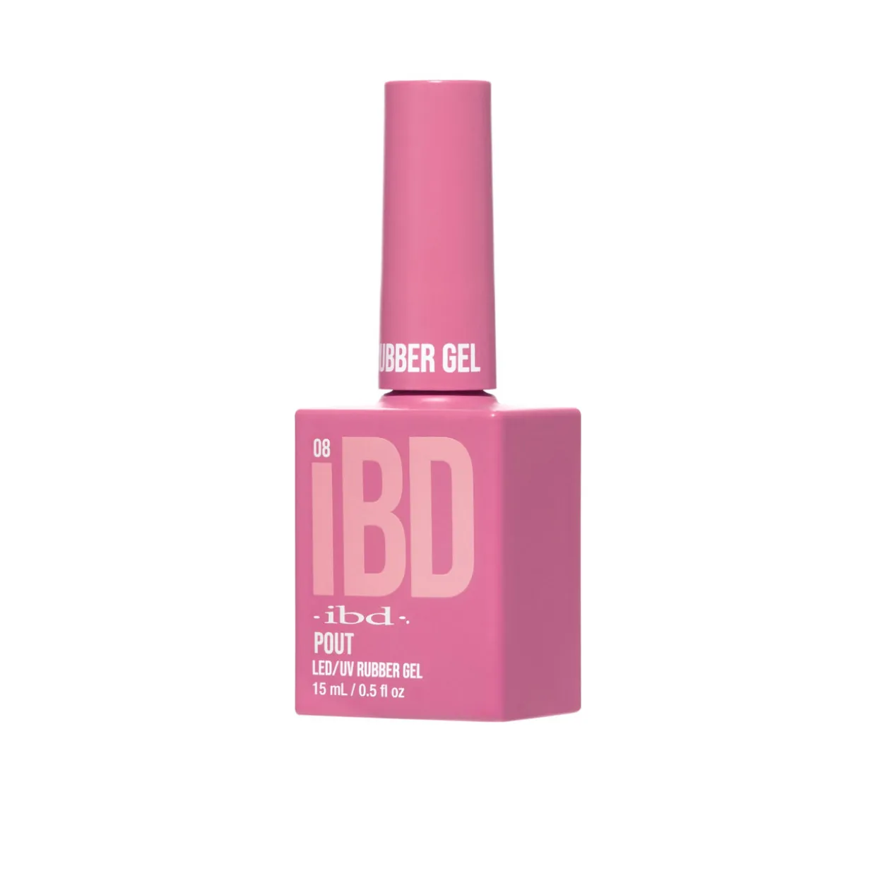 IBD Rubber Gel, Pout, .5 fl. Oz.