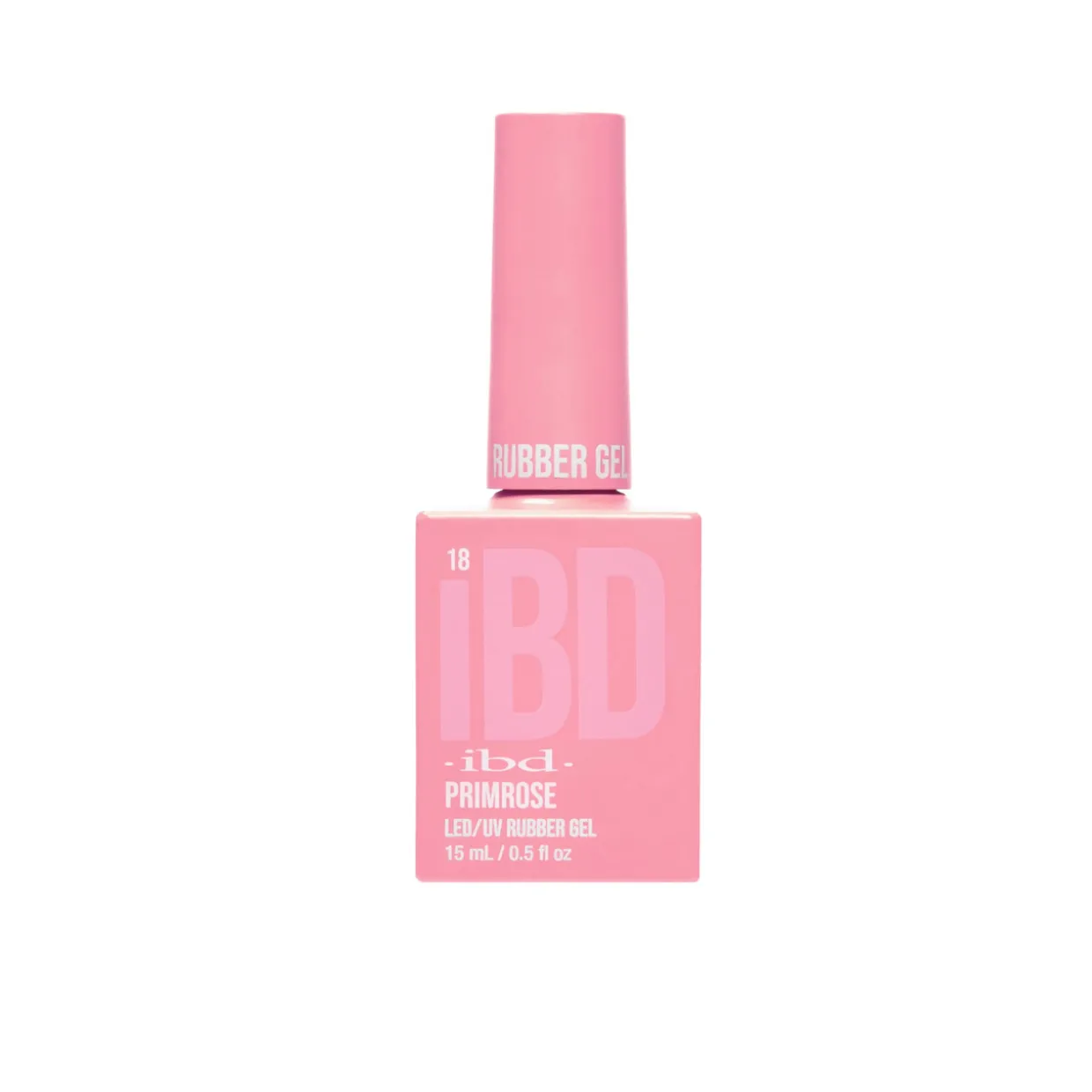IBD Rubber Gel, Primrose, .5 fl. Oz.