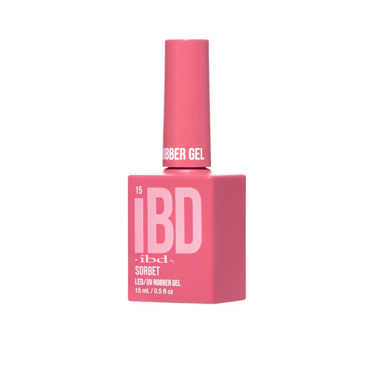 IBD Rubber Gel, Sorbet, .5 fl. Oz.