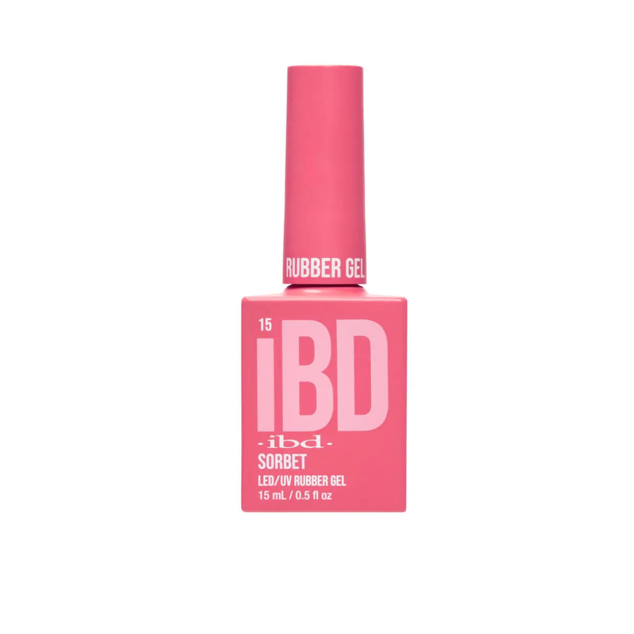 IBD Rubber Gel, Sorbet, .5 fl. Oz.