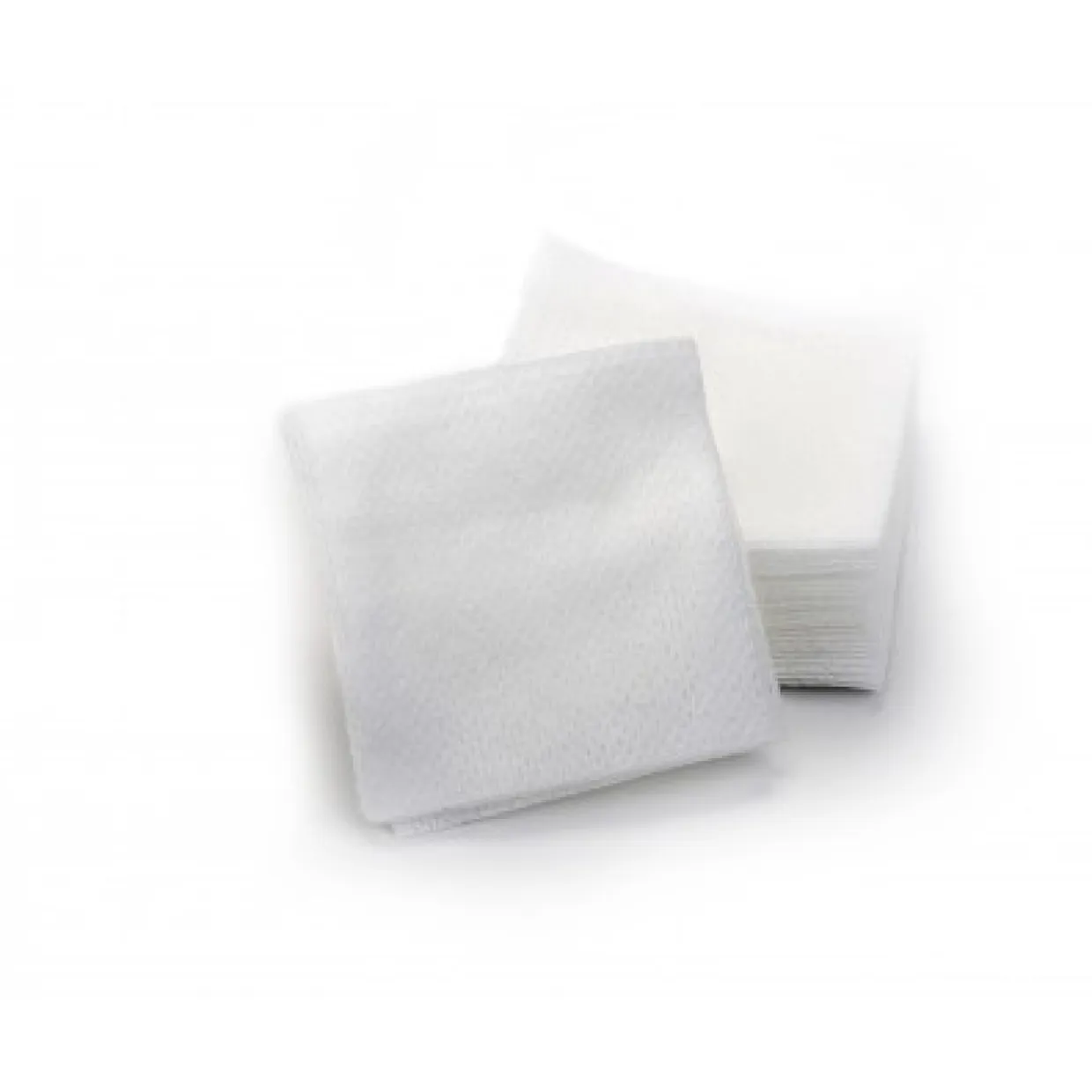 Intrinsics 401412 - Large Cotton Wipes, 4”x4”, 200 ct. 8-ply 100% Naturelle™ cotton