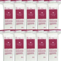 Intrinsics Large Silken™ Wipes, 4”x4”, Case Pack of 10 Bags, 200 ct. ea. 8-ply blend of soft fibers