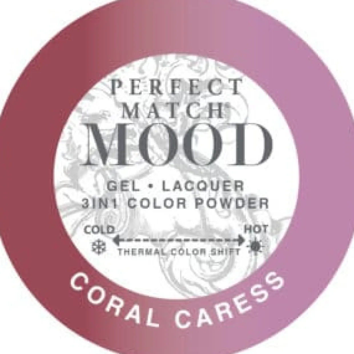 LeChat "Coral Caress" - Perfect Match MOOD Collection Duo Set Lacquer & Gel - SKU:PMMDS11