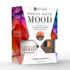 LeChat "Desert Sunrise" - Perfect Match MOOD Collection Duo Set Lacquer & Gel - SKU:PMMDS23