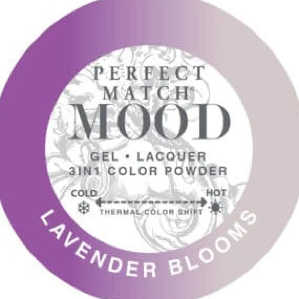 LeChat "Lavender Blooms" - Perfect Match MOOD Collection Duo Set Lacquer & Gel - SKU:PMMDS20