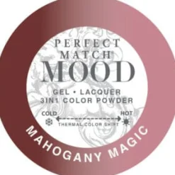 LeChat "Mahogany Magic" - Perfect Match MOOD Collection Duo Set Lacquer & Gel - SKU:PMMDS62