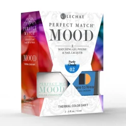 LeChat "Partly Cloudy" - Perfect Match MOOD Collection Duo Set Lacquer & Gel - SKU:PMMDS02