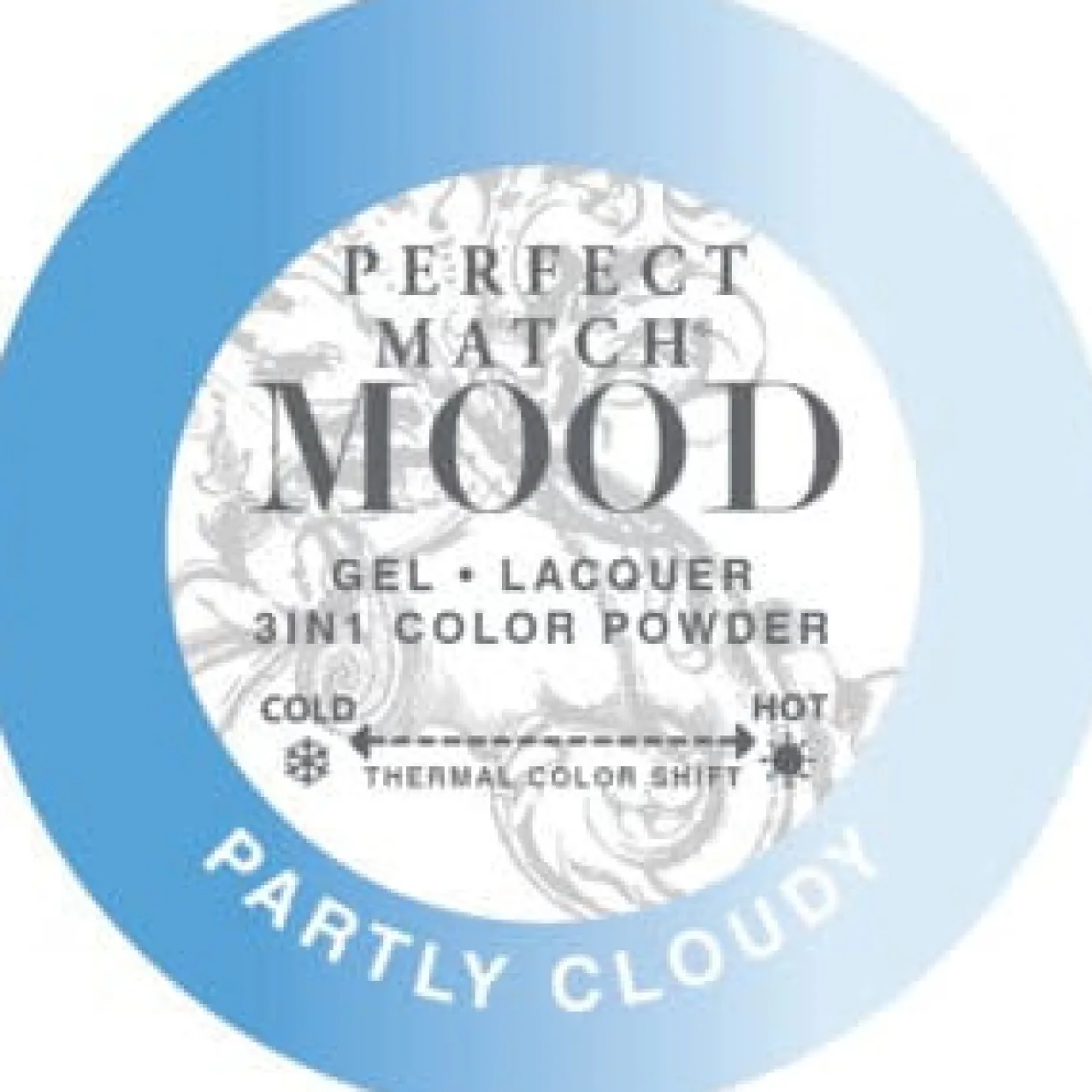 LeChat "Partly Cloudy" - Perfect Match MOOD Collection Duo Set Lacquer & Gel - SKU:PMMDS02