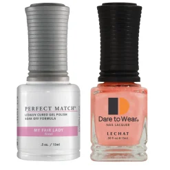 Le Chat Perfect Match Gel Polish & Lacquer Set, My Fair Lady, 15 mL | .5 fl. oz., PMS014