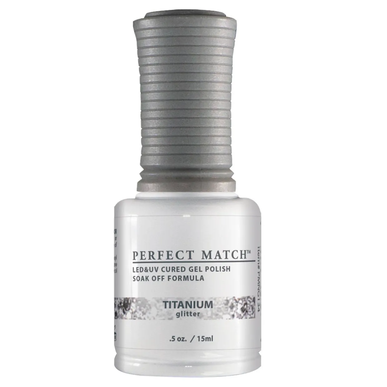 Le Chat Perfect Match Gel Polish & Lacquer Set, Titanium, 15 mL | .5 fl. oz., PMS134