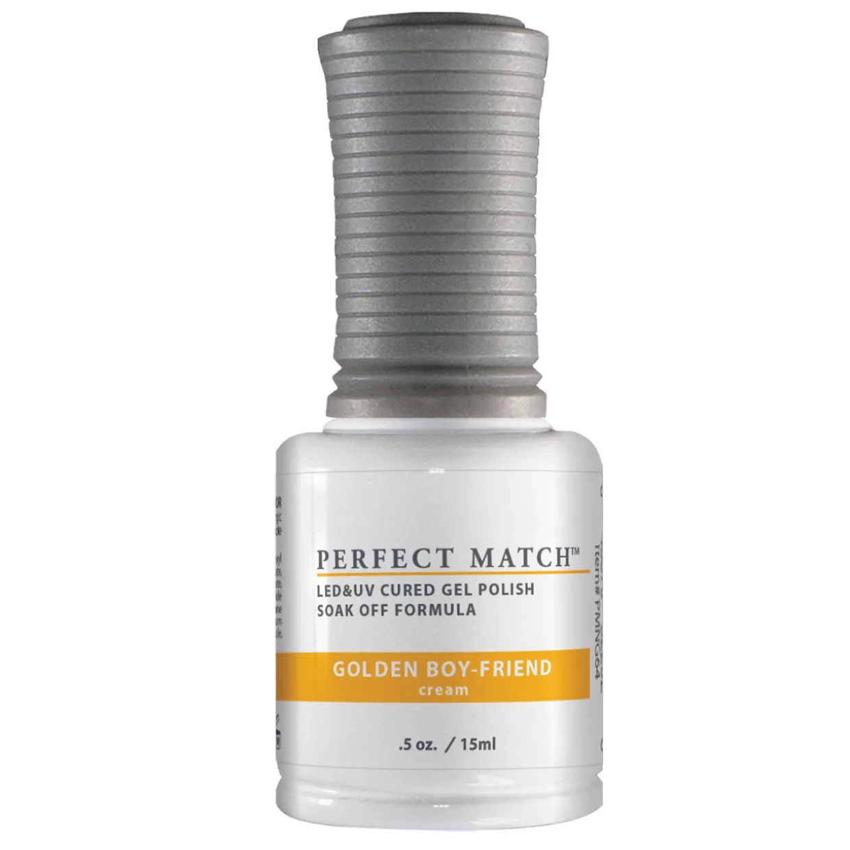 Le Chat Perfect Match Gel Polish & Lacquer Set, Golden Boy-friend, 15 mL | .5 fl. oz., PMS064