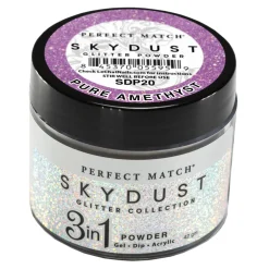 LeChat "Pure Amethyst" - Perfect Match Sky Dust Collection 3-in-1 Dip Powder, 42g - SDP20, 43 g