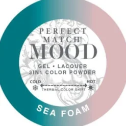 LeChat "Sea Foam" - MOOD Collection 3in1 Color Shifting Color Powder - SKU:PMMCP64