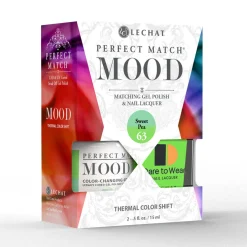 LeChat "Sweet Pea" - Perfect Match MOOD Collection Duo Set Lacquer & Gel - SKU:PMMDS63