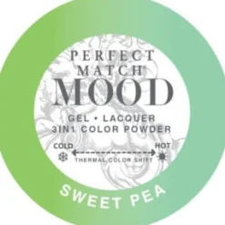 LeChat "Sweet Pea" - Perfect Match MOOD Collection Duo Set Lacquer & Gel - SKU:PMMDS63