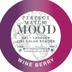 LeChat "Wine Berry " - MOOD Collection 3in1 Color Shifting Color Powder - SKU:PMMCP49
