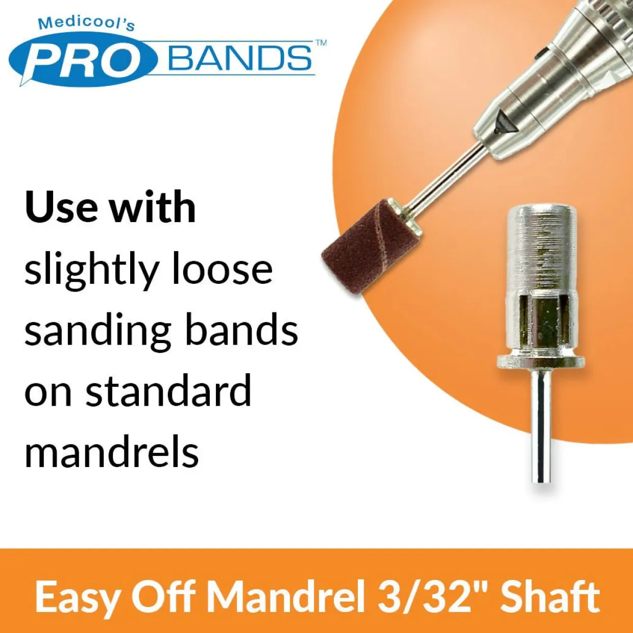 Medicool Easy-Off Mandrel Bit, 3/32