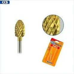 Medicool Gold Carbide Football Bit, Medium Grit, CC5
