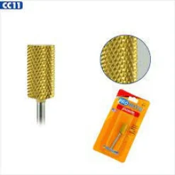 Medicool Gold Carbide Large Barrel Bit, Medium Grit, CC11