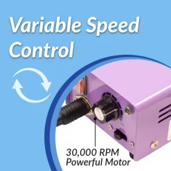 Medicool Pro Power 30K Professional Nail Drill, Purple