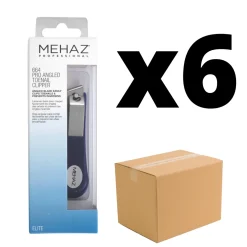 Mehaz Professional Angled Straight Toenail Clipper Case Pack Of 6