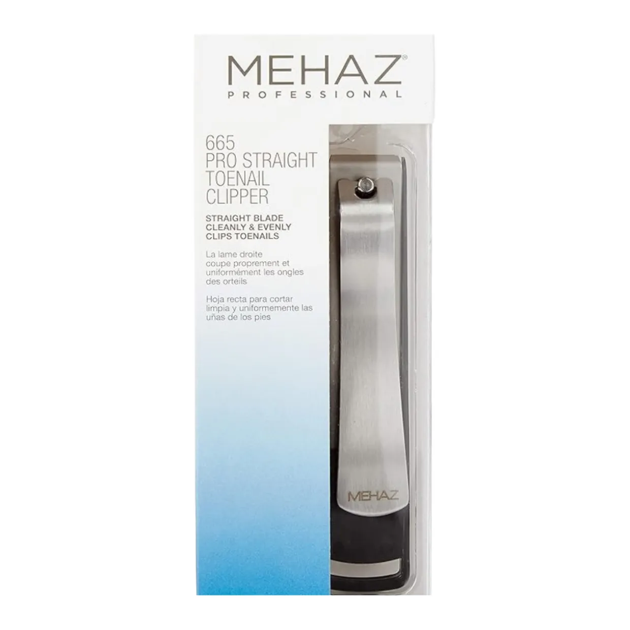 Mehaz Professional Straight Toenail Clipper Case Pack Of 6