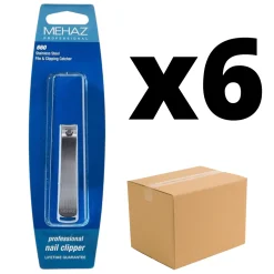 Mehaz Professional Curved Nail Clipper Case Pack Of 6