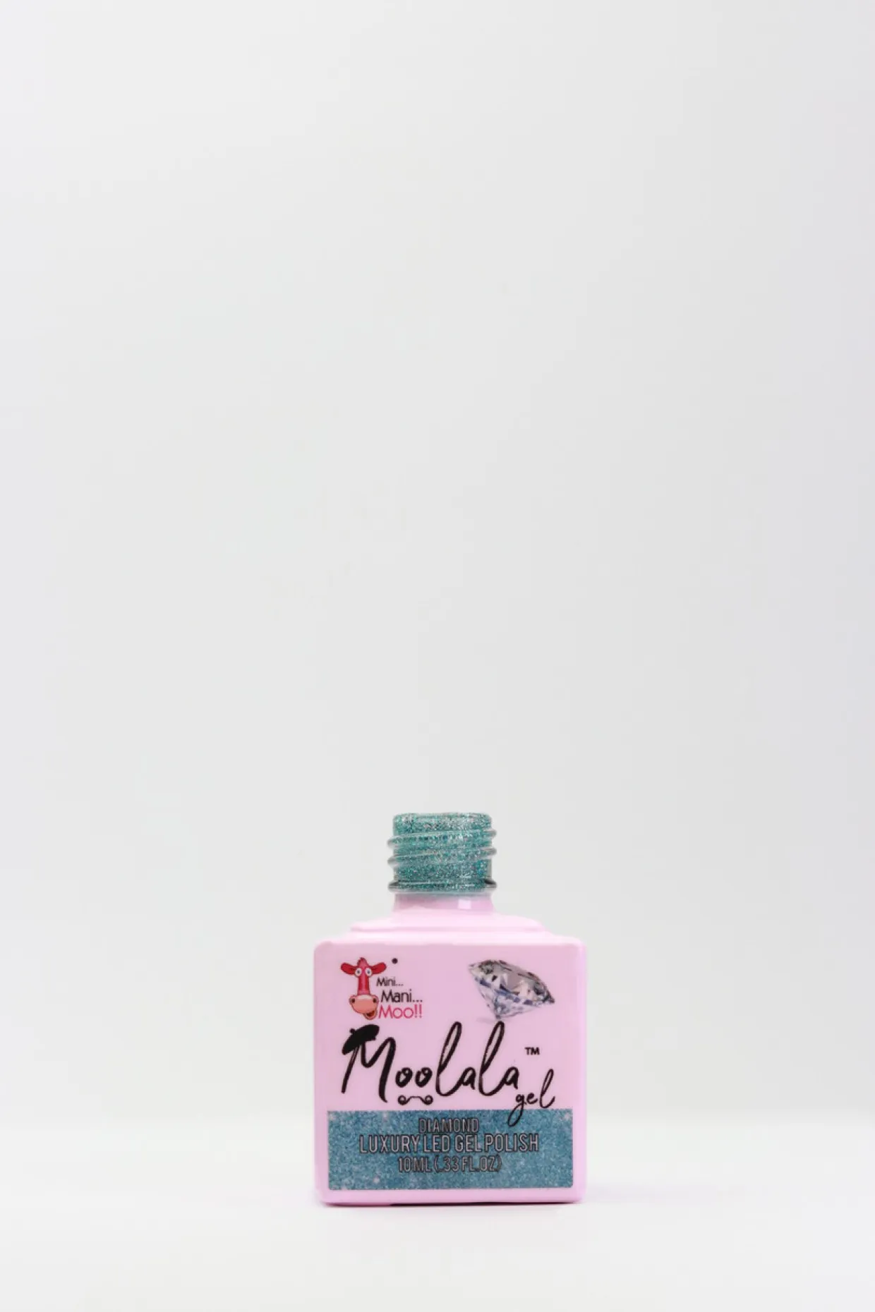Moolala™ Diamond Luxury Gel Polish, Sky Blue, 10 mL