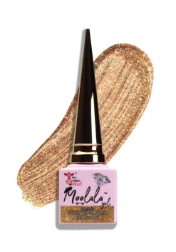 Moolala™ Diamond Luxury Gel Polish, Gold, 10 mL