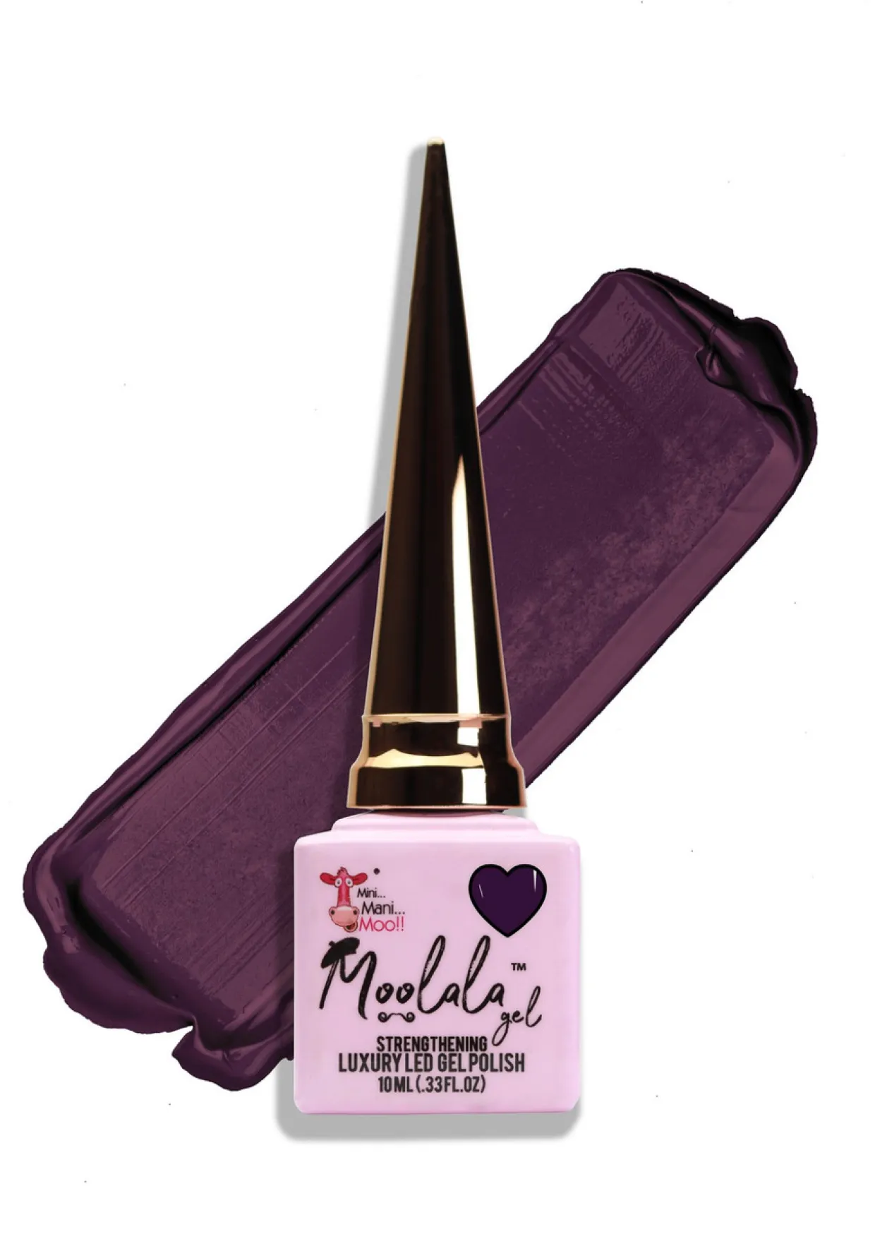 Moolala™ 2 Step Gel - #12 Dark Grape, 10 mL