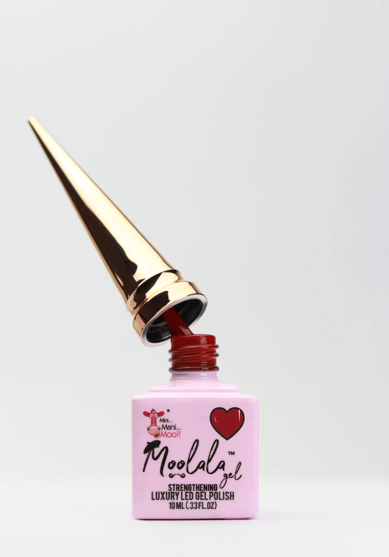 Moolala™ 2 Step Gel - #17 Dark Ruby, 10 mL