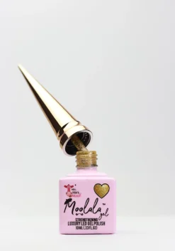 Moolala™ 2 Step Gel - #25 Glittery Gold, 10 mL