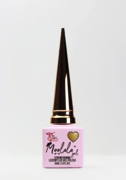 Moolala™ 2 Step Gel - #25 Glittery Gold, 10 mL