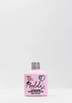 Moolala™ 2 Step Gel - #24 Glittery Silver, 10 mL