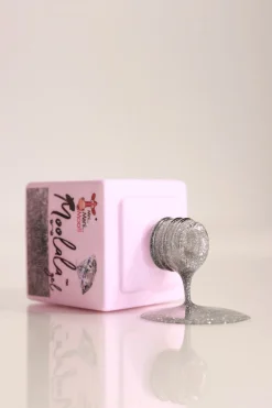 Moolala™ 2 Step Gel - #24 Glittery Silver, 10 mL