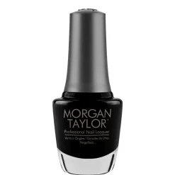 Morgan Taylor "Black Shadow" Nail Lacquer, .5 Oz